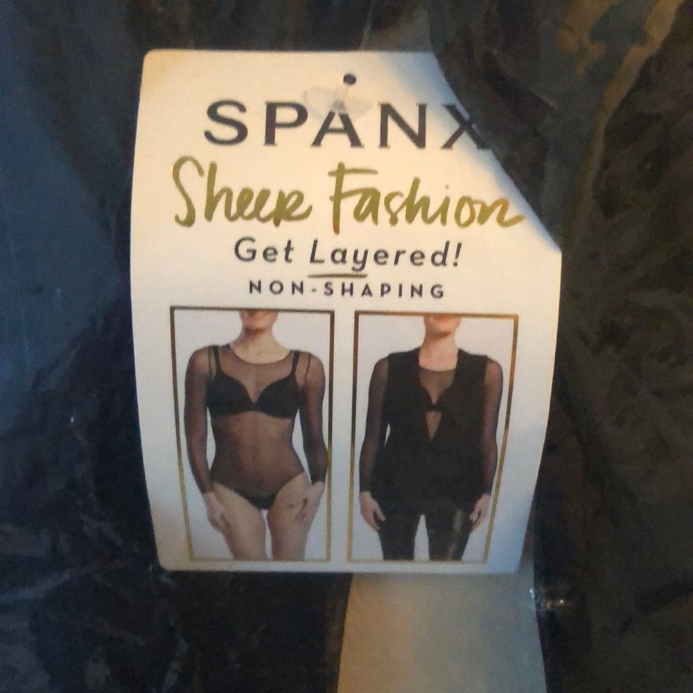 Sheer fashion layered piece